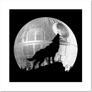 Wolf, that's no moon! Posters and Art